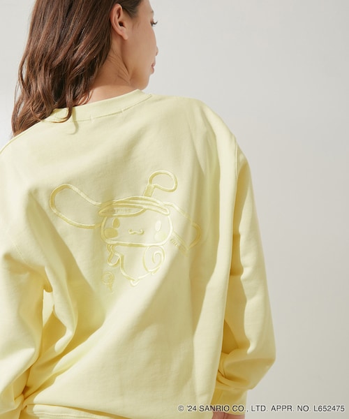ROPE'(ロペ)の「【シナモロールコレクション】バック刺繍トレーナー(スウェット・レディース・グレー/ネイビー/イエロー・M/S)」の22枚目の写真