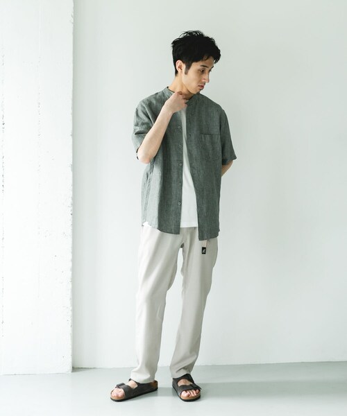 URBAN RESEARCH DOORS(アーバンリサーチドアーズ)の「『別注』Gramicci for DOORS Linen Like Trouser(その他パンツ・メンズ・NATURAL/BLUE GRAY/MOCHA/INK BLACK・S/M/L)」の12枚目の写真