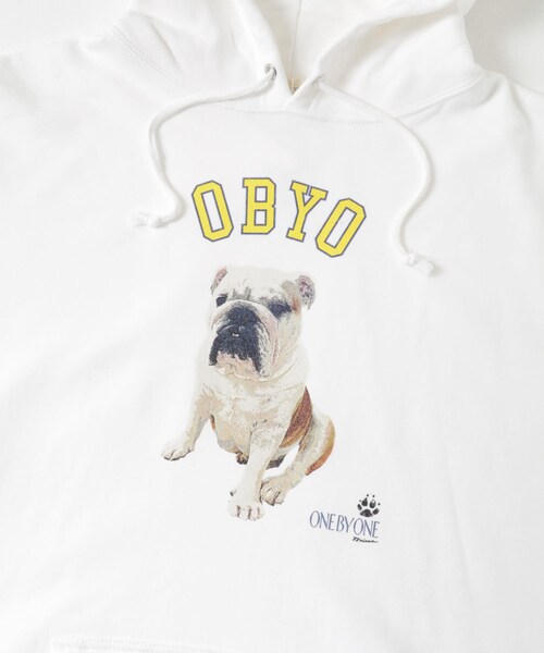 THE GOODLAND MARKET（ザグッドランドマーケット）の「77circa　o by o-college HOODY（パーカー・レディース・gray4/white2/white4/gray2・M/XL）」の11枚目の写真