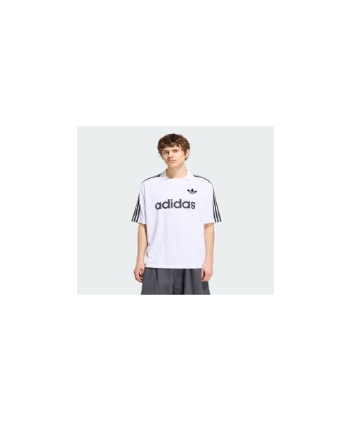 adidas(アディダス)の「襟付きゴーリートップ(トップス・メンズ・ピンク/ブルー/ホワイト・3XS/2XS/XL/XXL/XS/S/M/L/XL/2XL/3XL/4XL/5XL/6XL/J/3XS/J/3XL/J/4XL/J/5XL/J/XL/J/2XL)」の4枚目の写真