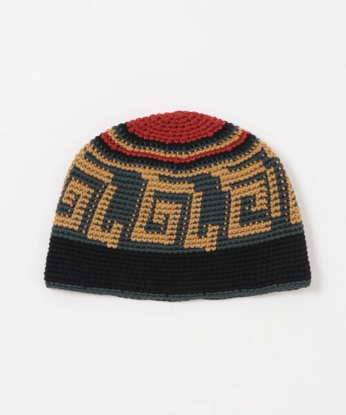 URBAN RESEARCH（アーバンリサーチ）の「The DUFFER N NEPHEWS　HAND KNIT CAP（ニットキャップ/ビーニー・メンズ・BLACK・FREE）」の2枚目の写真