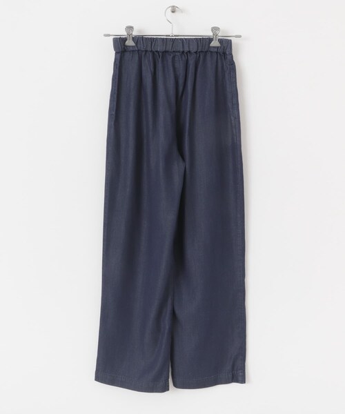 URBAN RESEARCH DOORS(アーバンリサーチドアーズ)の「リヨセルデニムイージーパンツ(デニムパンツ・レディース・BLACK/INDIGO・M/L)」の9枚目の写真