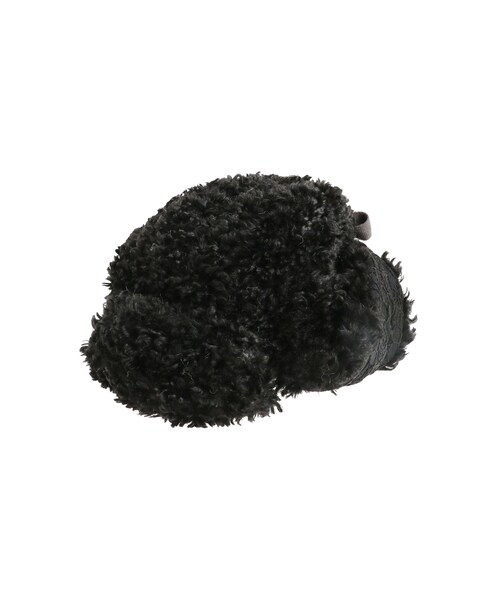 merry jenny（メリージェニー）の「レースドッキングボアハット（ハット・レディース・オフホワイト/グレー/ブラック/ベージュ・F）」の4枚目の写真