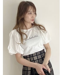 dazzlin | バルーンポコロゴTシャツ(Tシャツ/カットソー)