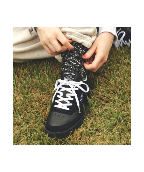 Reebok（リーボック）の「1LDK クラブシー 85 ヴィンテージ / 1LDK CLUB C 85 VINTAGE （スニーカー・メンズ・100200361・225 (22.5cm)/230 (23.0cm)/235 (23.5cm)/240 (24.0cm)/245 (24.5cm)/250 (25.0cm)/255 (25.5cm)/260 (26.0cm)/265 (26.5cm)/270 (27.0cm)/275 (27.5cm)/280 (28.0cm)/285 (28.5cm)/290 (29.0cm)/295 (29.5cm)/300 (30.0cm)/310 (31.0cm)）」の7枚目の写真