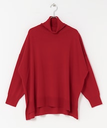URBAN RESEARCH DOORS | ウォッシャブルウールタートルネックワイドプルオーバー(ニット/セーター)
