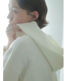 dazzlin | 【吉田朱里】リラックスニットフーディ(パーカー)