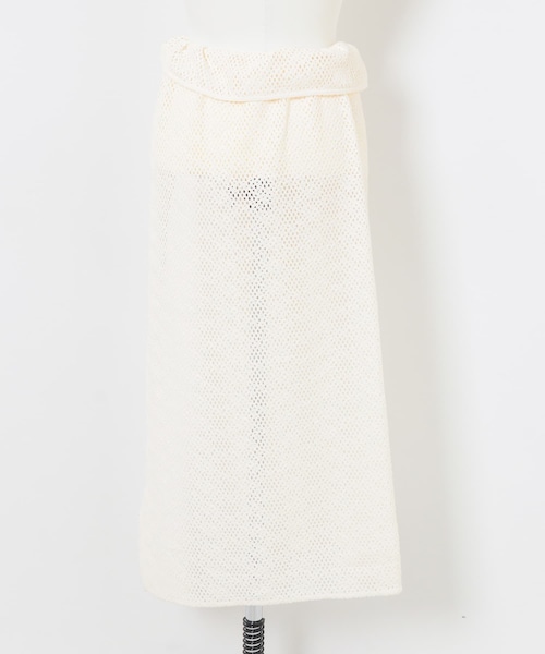 URBAN RESEARCH（アーバンリサーチ）の「インドコットンレースストール（スカート・レディース・BLACK/OFF・FREE）」の8枚目の写真