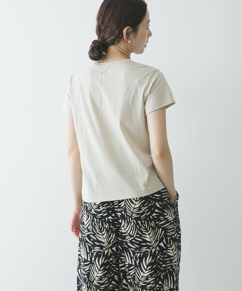 URBAN RESEARCH（アーバンリサーチ）の「HANES　2P クルーネックTシャツ（Tシャツ/カットソー・レディース・BEG/WHT/ASSORT・M）」の7枚目の写真