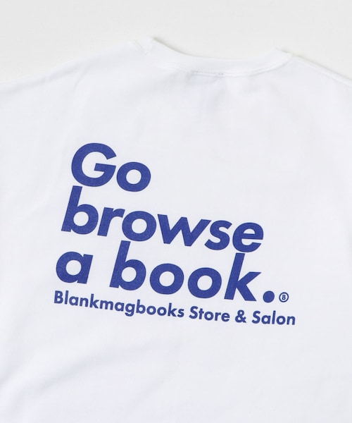 URBAN RESEARCH(アーバンリサーチ)の「BLANKMAG Go browse Crew(スウェット・メンズ・White/Black・M/L/XL)」の9枚目の写真