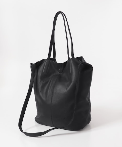 URBAN RESEARCH（アーバンリサーチ）の「Morphee　3WAY MEDIUM TOTE（トートバッグ・メンズ・NappaBlack・MS）」の4枚目の写真
