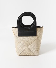 URBAN RESEARCH ROSSO | VIOLAd’ORO　レザーハンドルアバカメッシュバッグ(ショルダーバッグ)