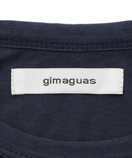 ADAM ET ROPE'(アダムエロペ)の「【Gimaguas(ギマガス)】JULIAN T-SHIRT(Tシャツ/カットソー・レディース・ホワイト/ネイビー・S)」の10枚目の写真