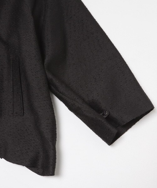 URBAN RESEARCH ROSSO(アーバンリサーチロッソ)の「CHIGNON ネップツイードコート(テーラードジャケット・レディース・LBEIGE/BLACK・Free)」の18枚目の写真