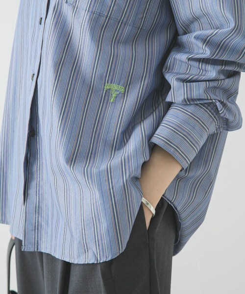 URBAN RESEARCH(アーバンリサーチ)の「『別注』PICCA×URBAN RESEARCH レギュラーカラールーズシャツ(シャツ/ブラウス・レディース・CHECK/STRIPE・Free)」の13枚目の写真
