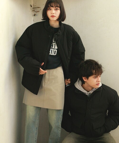 SENSE OF PLACE by URBAN RESEARCH(センスオブプレイスバイアーバンリサーチ)の「バルーンパデッドブルゾン(テーラードジャケット・メンズ・BLACK/NAVY/YELLOW・M/L)」の6枚目の写真