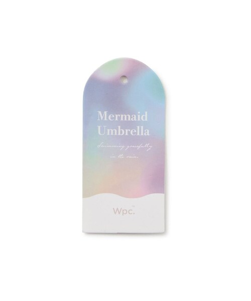 ROPE' PICNIC（ロペピクニック）の「【Wpc.】マーメイドアンブレラビニール傘（長傘・レディース・ホワイト系/サックス/ラベンダー・F）」の13枚目の写真