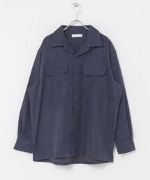 SENSE OF PLACE by URBAN RESEARCH | ブロックコーデュロイオープンカラーシャツ(シャツ/ブラウス)