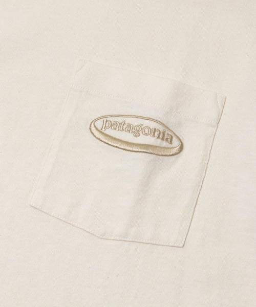 URBAN RESEARCH DOORS（アーバンリサーチドアーズ）の「patagonia　OVAL LOGO POCKET LONG-SLEEVE T-SHIRTS（Tシャツ/カットソー・メンズ・UDNL/INBK/CVGR・M/L/XL）」の6枚目の写真
