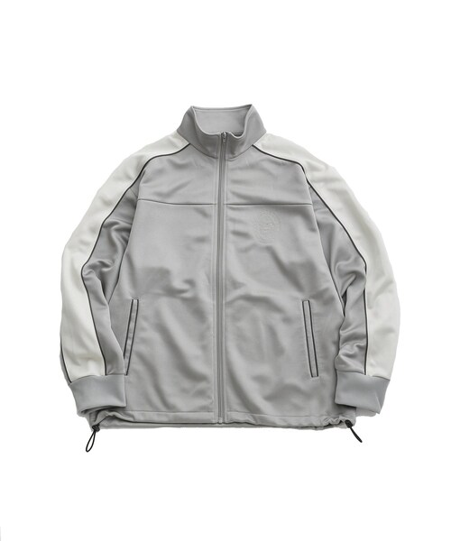 ADAM ET ROPE'(アダムエロペ)の「《別注》【SPALDING/スポルディング】TRACK JACKET / UNISEX(その他アウター・メンズ・ブラック/グレー・L/M/S)」の5枚目の写真