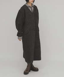 KBF | テディボアロングコート(その他アウター)