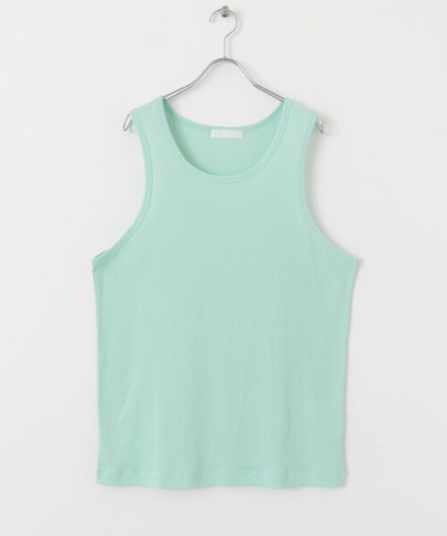 SENSE OF PLACE by URBAN RESEARCH（センスオブプレイスバイアーバンリサーチ）の「リブタンクトップ（タンクトップ・メンズ・WHITE/BLACK/MINT・M/L）」の16枚目の写真
