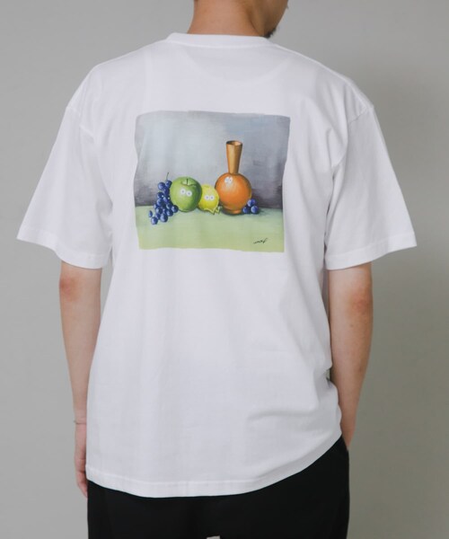 URBAN RESEARCH(アーバンリサーチ)の「semoh UNO×YGM “JOTL” TEE(Tシャツ/カットソー・メンズ・WHITE/BLACK・1/2)」の3枚目の写真