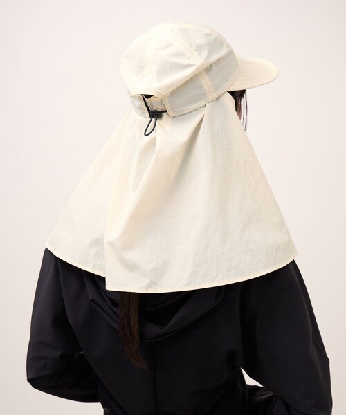 ADAM ET ROPE'(アダムエロペ)の「【Speedo×ADAM ET ROPE'】SUN CAP(キャップ・レディース・ブラック/オフホワイト/オリーブ・F)」の20枚目の写真