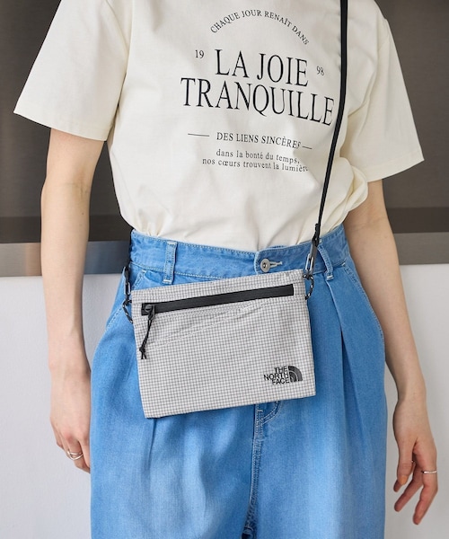 ROPE' PICNIC(ロペピクニック)の「【THE NORTH FACE/ザ・ノース・フェイス】RAFTER POUCH S SP(ショルダーバッグ・レディース・ブラック/ライトグレー・F)」の7枚目の写真