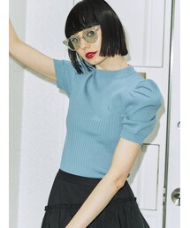 jouetie | パワショルラメニット(ニット/セーター)