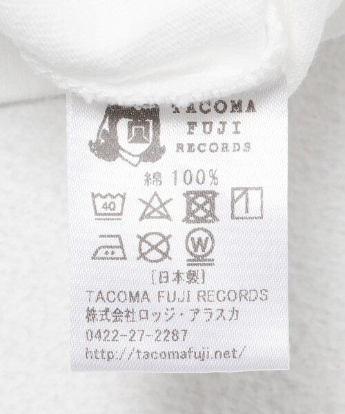 EKAL(エカル)の「TACOMA FUJI RECORDS OYOT HAIR T-SHIRTS(Tシャツ/カットソー・メンズ・WHITE・M/L/XL)」の9枚目の写真