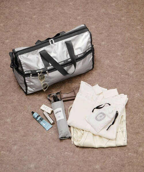 ADAM ET ROPE'(アダムエロペ)の「【LeSportsac for ADAM ET ROPE'】Exclusive Deluxe LG Weekender(ボストンバッグ・レディース・シルバー・F)」の7枚目の写真