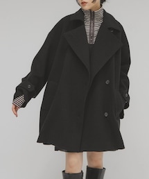 KBF | BIGカラーミドルコート(テーラードジャケット)