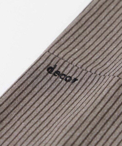 URBAN RESEARCH（アーバンリサーチ）の「decor『デコール』　Border Wide Hairband（ヘアバンド・レディース・CHARCOAL/BROWN・-）」の11枚目の写真