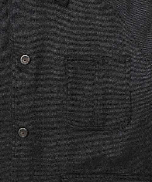 Saturdays NYC(サタデーズ ニューヨークシティ )の「Antoine Wool Chore Jacket(その他アウター・レディース・ブラック・L/M/S/XL)」の8枚目の写真