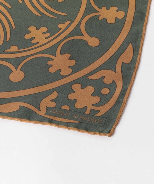 URBAN RESEARCH（アーバンリサーチ）の「PAOLO ALBIZZATI　BANDANA（バンダナ/スカーフ・メンズ・BLACK/OLIVE/BROWN・-）」の12枚目の写真