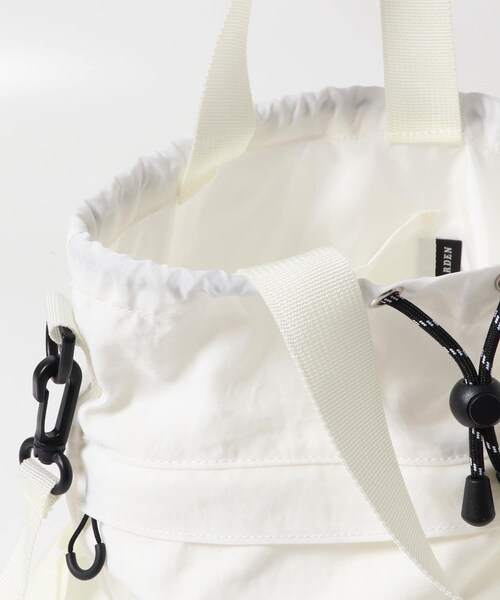 EKAL（エカル）の「TINY GARDEN PRODUCTS　ストロール2WAYバッグ（ショルダーバッグ・レディース・IVORY/BLACK/KHAKI/L.GREEN・one）」の7枚目の写真