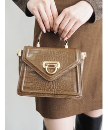 EVRIS | クロコライクハンドバッグ(ハンドバッグ)