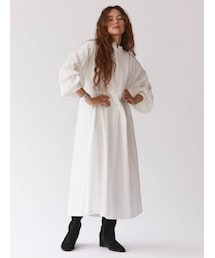 Ungrid | コード刺繍コットンワンピース(ワンピース)