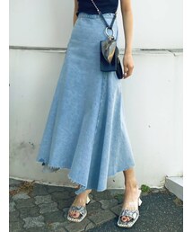 EMODA | パネルカットオフデニムスカート(スカート)