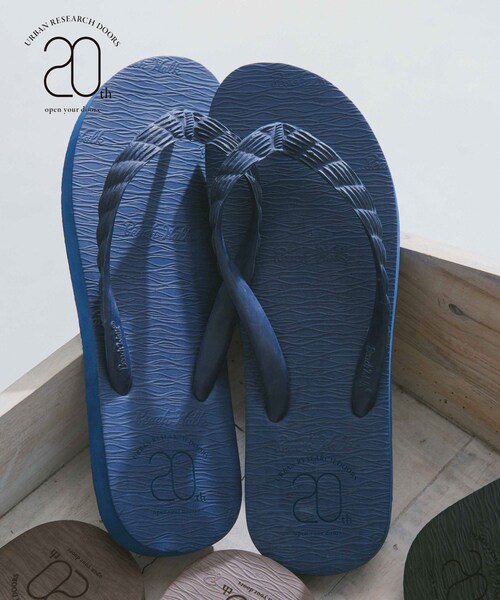 URBAN RESEARCH DOORS（アーバンリサーチドアーズ）の「『別注』BEACH WALK×DOORS　20th ビーチサンダル（サンダル・メンズ・White/Black/Gray/Mint/Brown/Navy Blue・25/26/27/28）」の6枚目の写真