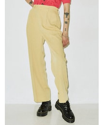 jouetie | ハイウエストタックパンツ(スラックス)