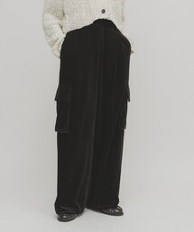 KBF | ベロアカーゴパンツ(その他パンツ)