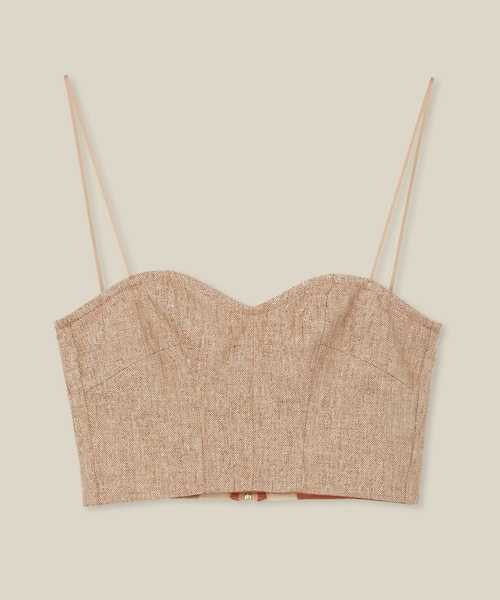 ROPE'(ロペ)の「【forteforte(フォルテ フォルテ)】tops(その他トップス・レディース・ベージュ/ブルー系・S)」の1枚目の写真