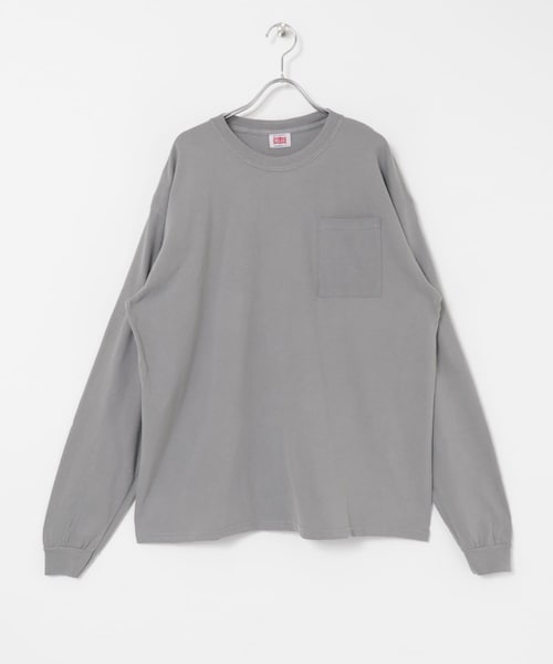 URBAN RESEARCH（アーバンリサーチ）の「RELAX FIT　ポケットロングスリーブ（Tシャツ/カットソー・メンズ・MINT/WHITE/PAPPER/GREY/オーキッド/プロブルー・FREE）」の3枚目の写真