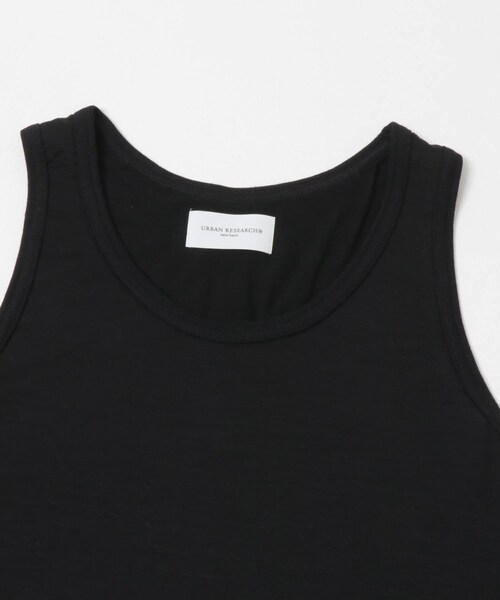 URBAN RESEARCH(アーバンリサーチ)の「『洗濯可』new basic WASHABLE MERINO WOOL TANK(タンクトップ・メンズ・CHARCOAL/NAVY/BLACK・M/L/XL)」の6枚目の写真