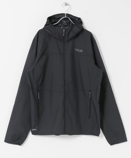EKAL(エカル)の「Rab WINDGATHER HOODY(ブルゾン・メンズ・ARMY/BLACK・M/L)」の1枚目の写真