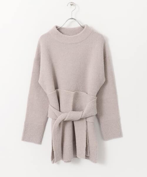 ミニブークレウエストリボン付きチュニック∴