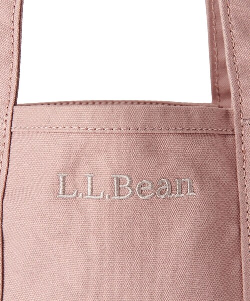 bonjour records（ボンジュールレコーズ）の「L.L.Bean/エル・エル・ビーン record tote bag for bonjor records exclusive（トートバッグ・レディース・サックス/ローズピンク・F）」の12枚目の写真