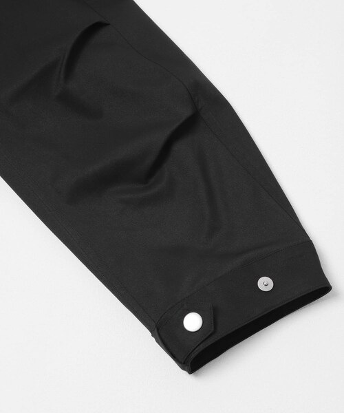 SENSE OF PLACE by URBAN RESEARCH（センスオブプレイスバイアーバンリサーチ）の「『撥水/防花粉』SKINProof ミリタリージャケット（ミリタリージャケット・レディース・BLACK/IVORY・One）」の9枚目の写真